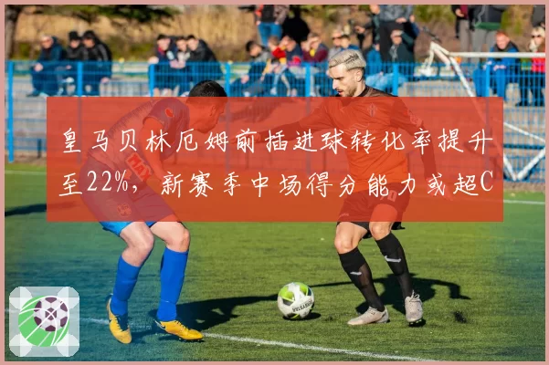 皇马贝林厄姆前插进球转化率提升至22%，新赛季中场得分能力或超C罗首季